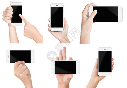 现代智能电话显示屏幕显示单图片