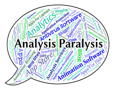 分析瘫痪意味着数据分析和分析图片