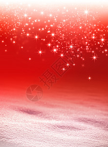 圣诞夜的雪背景星光下雨图片