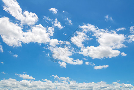 蓝天与云彩自然为背景图片