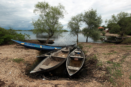 巴尔干黑山斯卡达尔湖或斯卡图片