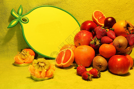柠檬苹果草莓猕猴桃橙子葡萄柚橘子柿子李图片