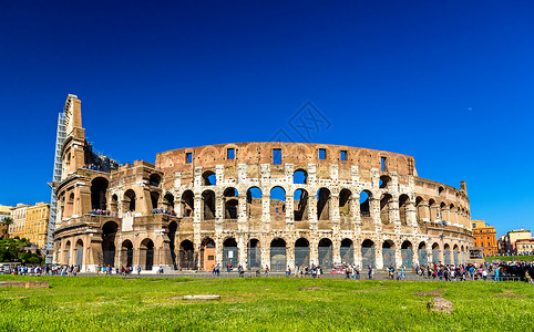 罗马斗兽场或弗拉维安圆形剧场在图片