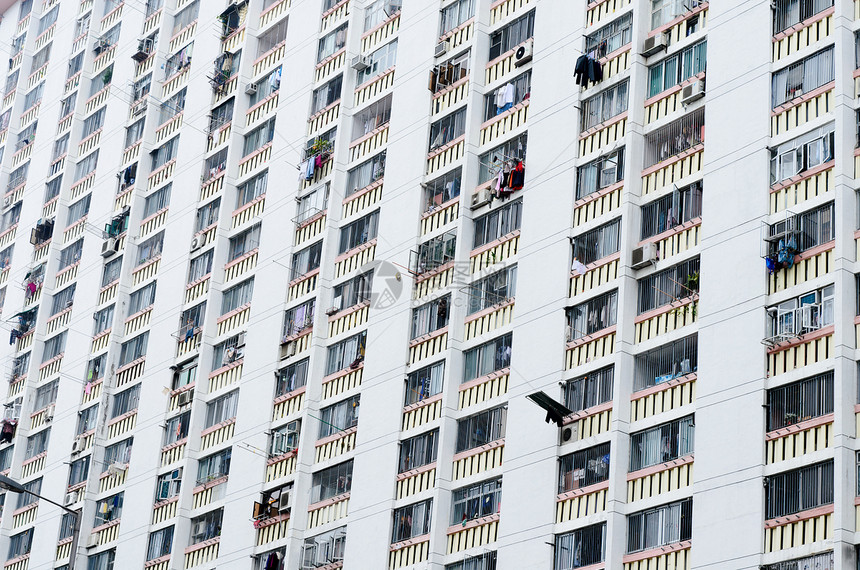 香港公屋像小街区的房子图片