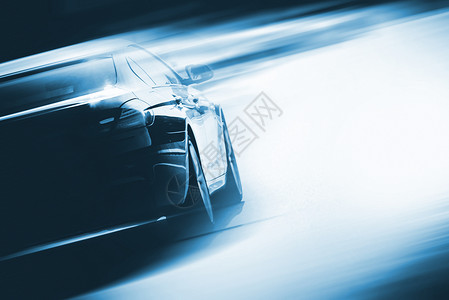 超速汽车背景照片概念在路上的车辆机动后空格概图片