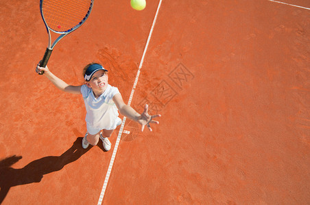 少年女子网球图片