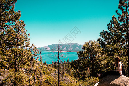 加州Tahoe湖图片