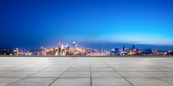 市区城市风景和天线在清阳重庆的水背景图片