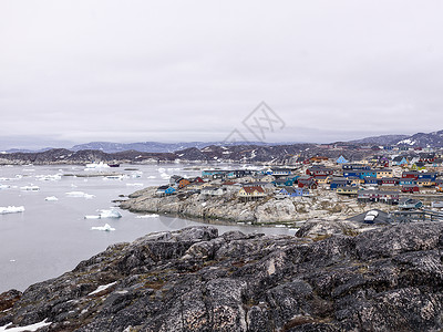 格陵兰岛冰山的冰山在北图片