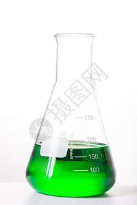 用于测试实验室的化学烧瓶玻璃器皿图片