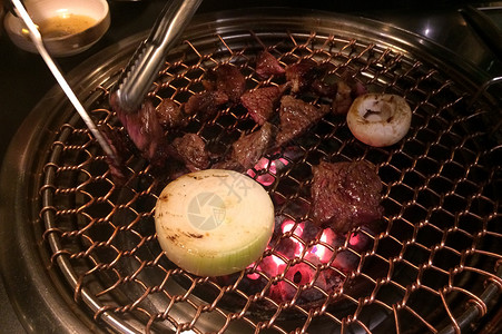 韩国烤肉烧烤时煮图片
