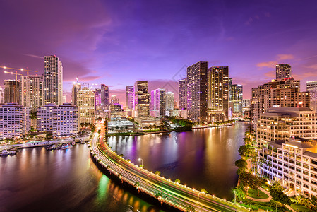 迈阿密佛罗里达美国市中心图片