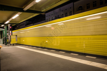 地铁地下ubahn站EberswalderStr图片