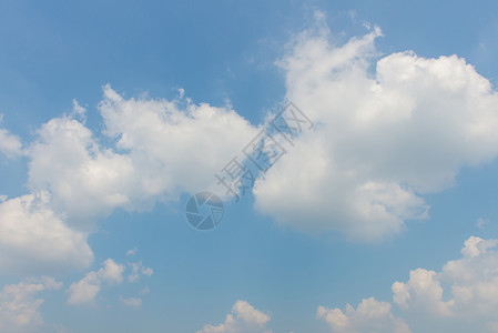 蓝天与云彩自然为背景高清图片