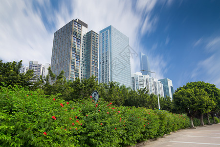 广州广州的现代摩天大楼广州是主要图片