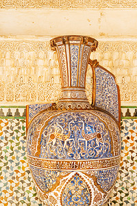 瞪羚的阿尔罕布拉花瓶科马雷斯大会堂图片