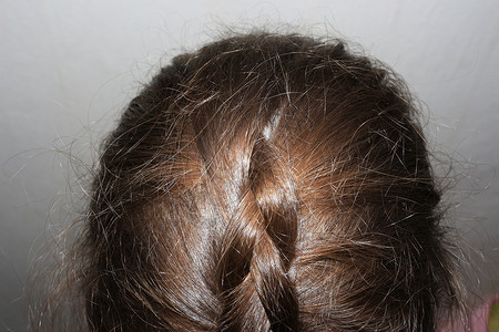 女头发造型的选择背景图片