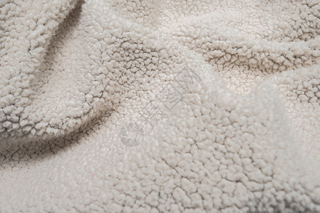 毛绒织物的白色精致柔软背景背景图片