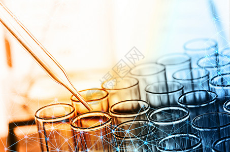 科学滴管和实验室试管图片