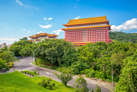 大饭店是台北著名的地标图片