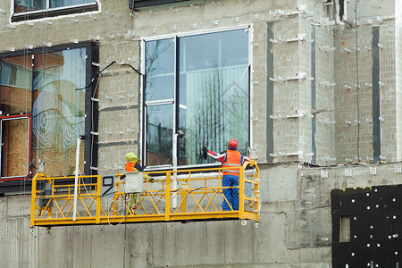 测量大型建筑工地图片