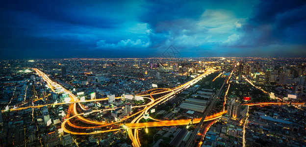 泰国曼谷大都市城风景的图片