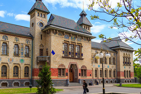 以瓦西里克切夫斯基命名的波尔塔瓦地区博物馆该建筑于1908年图片