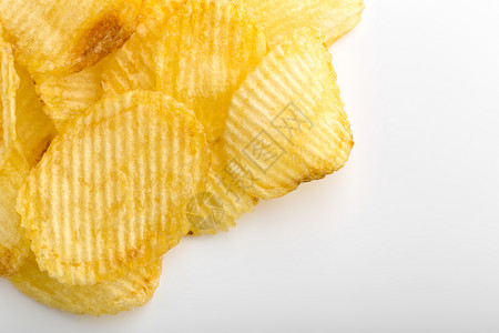 薯片碎薯片快餐土豆脂肪不健康食图片