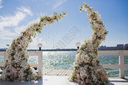 婚礼布置鲜花设计图片