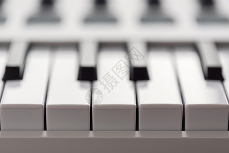 白MIDI键盘有图片