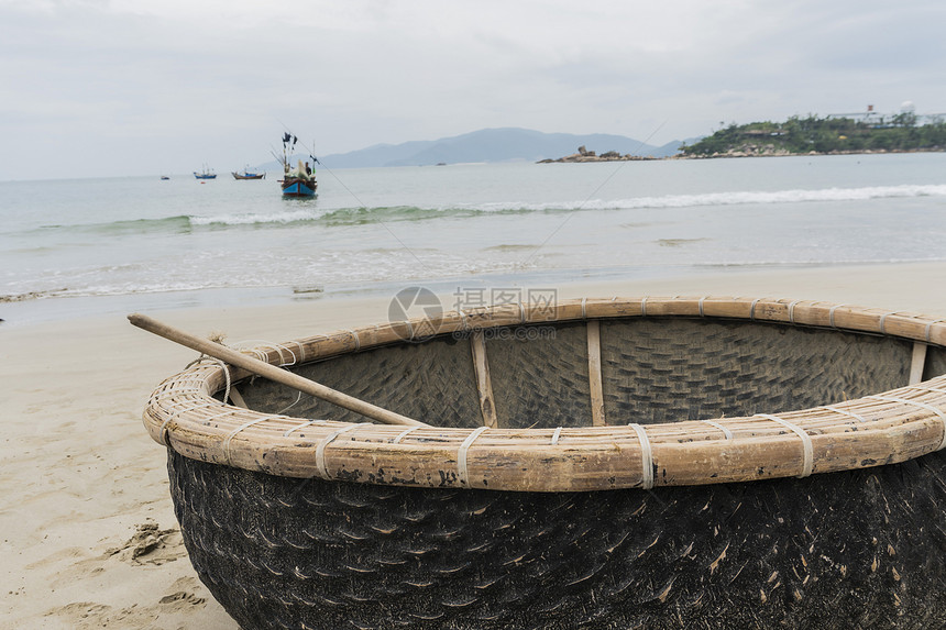 越南在越南海上捕图片