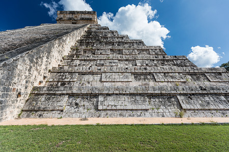 墨西哥奇琴伊察考古遗址的玛雅卡图片