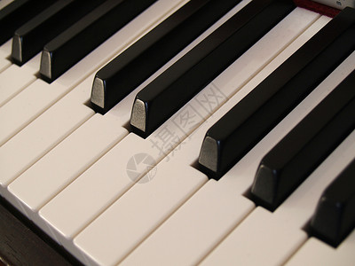 黑白钢琴键图片