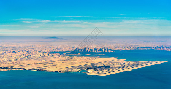 卡塔尔首都多哈和马德国际机场图片