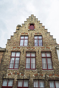 在比利时中世纪城市布鲁日Bruges的图片