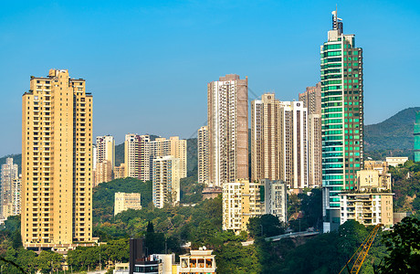 香港跑马地的高层建筑图片