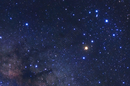 银河系的Antares区域宽角视图图片
