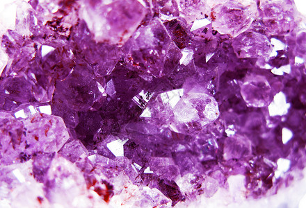 紫水晶天然石英蓝色宝石地质水晶纹理背景背景图片