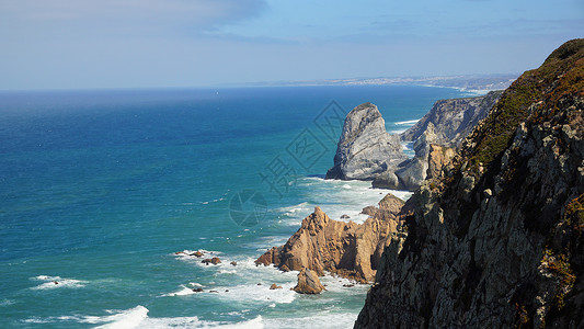 CabodaRoca是一个荒野和崎岖的国土图片