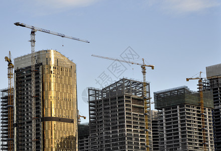 复杂高楼建筑的建设阶段中华图片