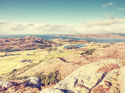 如诗画的挪威海景观图片