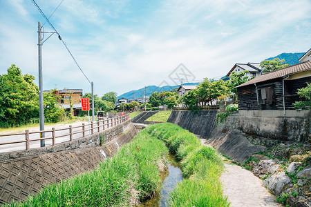 福冈日本乡村风光图片