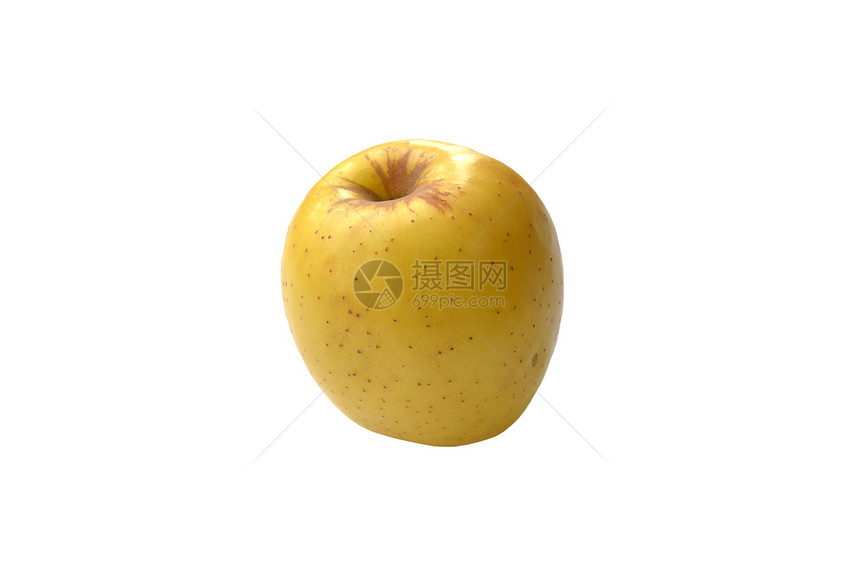 Ripe黄色苹果图片