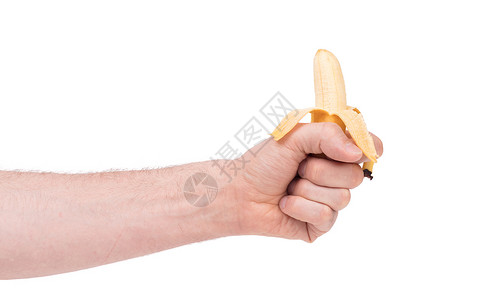 手握小热带香蕉图片