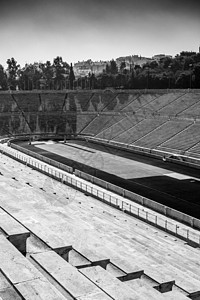 Panathinaiko体育场雅典希腊欧洲和希腊的漂白板背景图片