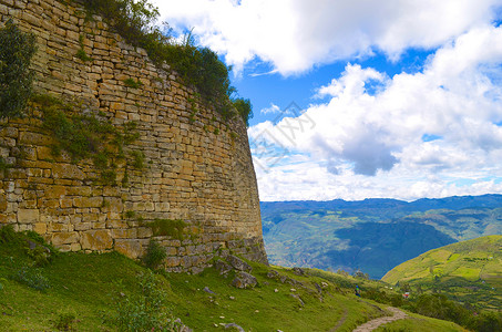 Kuelap考古遗址和Inca前堡垒图片