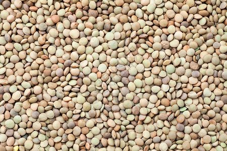 天然有机扁豆食物背景图片