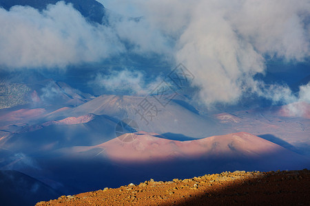 夏威夷毛伊岛Haleakala火山的图片