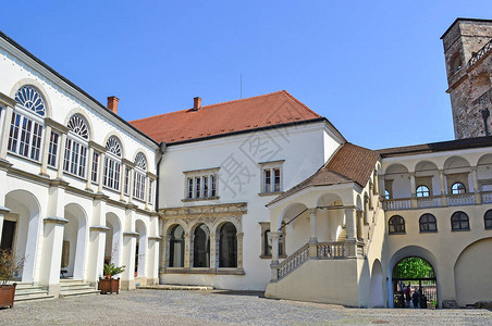 匈牙利Sarospatak堡垒的建筑图片