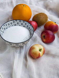 水果糖或果糖概念白色背景中的几种图片